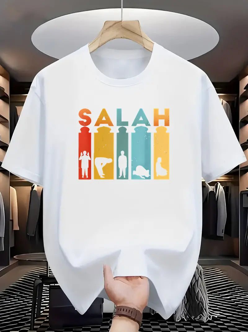 “SALAH” Graphic T-Shirt – Islamic Streetwear
