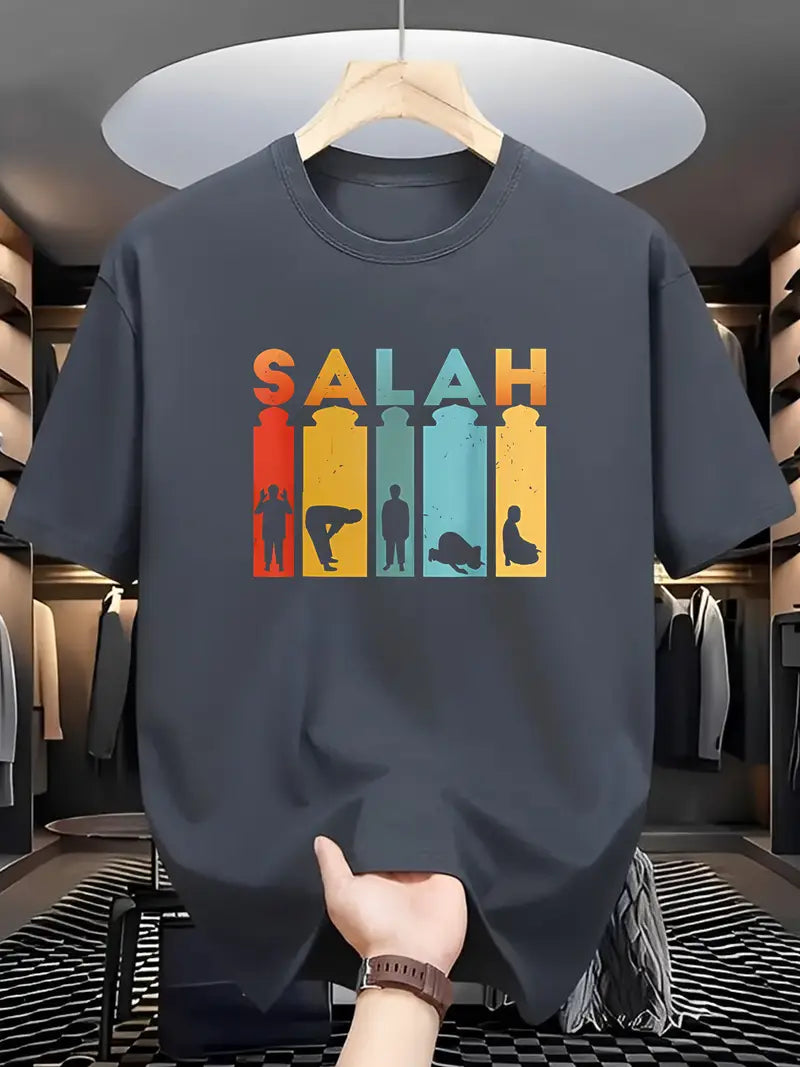 “SALAH” Graphic T-Shirt – Islamic Streetwear