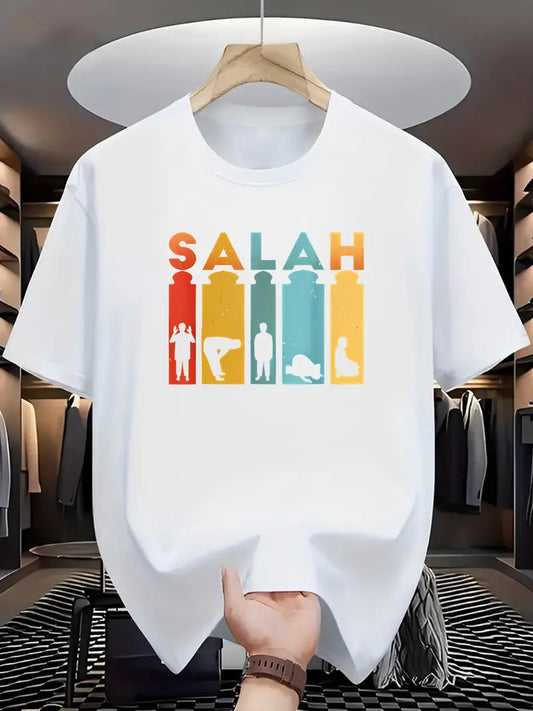 “SALAH” Graphic T-Shirt – Islamic Streetwear