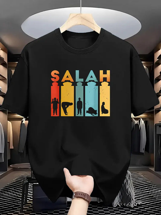 “SALAH” Graphic T-Shirt – Islamic Streetwear